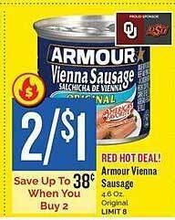 Armour vienna sausage