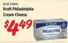Rouses Kraft philadelphia cream cheese offer