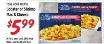 Lobster or shrimp mac & cheese