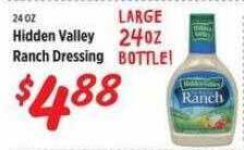 Rouses Hidden valley ranch dressing offer