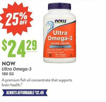 Now ultra omega-3