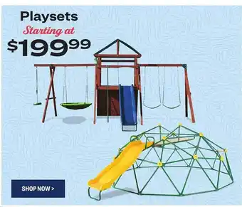 Academy Playsets starting at offer