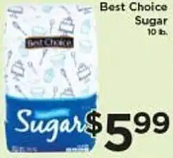 Grocery Outlet Best choice sugar offer