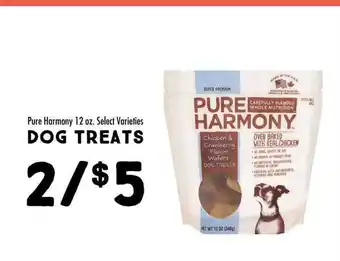 Maceys Pure harmony select varieties dog treats offer