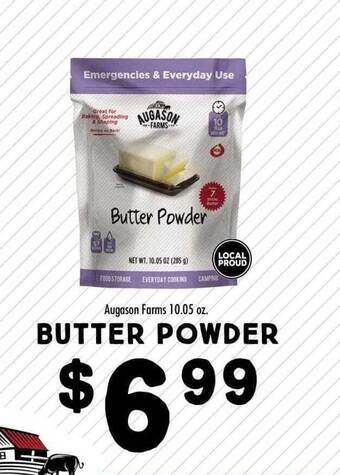 Maceys Augason farms butter powder offer