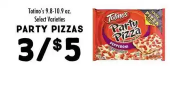 Maceys Totino's party pizzas offer