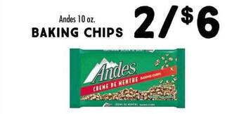 Maceys Andes baking chips offer