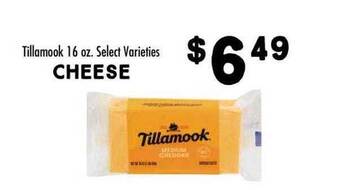 Maceys Tillamook cheese offer
