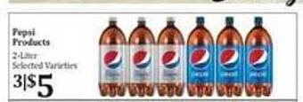 Rosauers Pepsi products offer