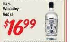 Rouses Wheatley vodka offer