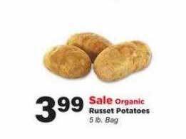 Stater Bros Russet potatoes offer