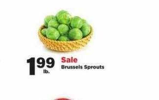 Stater Bros Brussels sprouts offer