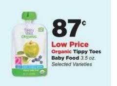 Stater Bros Tippy toes baby food offer