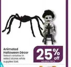 Tom Thumb Animated halloween décor 25% off offer