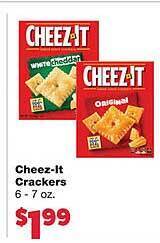 Family Fresh Market Cheez-it crackers offer