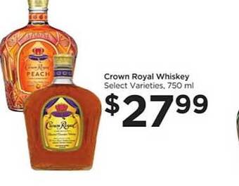 Food 4 Less Crown royal whiskey offer