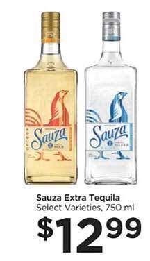 Food 4 Less Sauza extra tequila offer