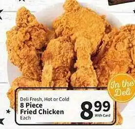Food City 8 piece fried chicken offer