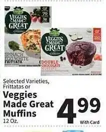 Food City Veggies made great muffins offer