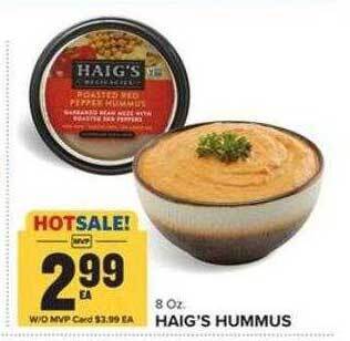 Food Lion Haig's hummus offer