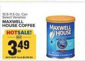 Food Lion Maxwell house coffee offer