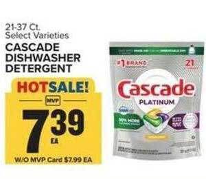 Food Lion Cascade dishwasher detergent offer