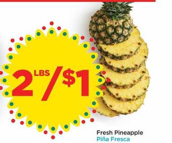 Foods Co Fresh pineapple offer