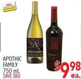 Ingles Markets Apothic family offer