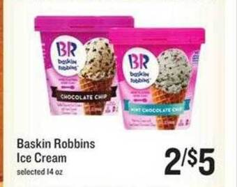 Lowes Foods Baskin robbins ice cream offer