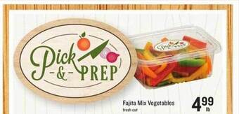 Lowes Foods Fajita mix vegetables offer
