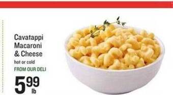 Lowes Foods Cavatappi macaroni & cheese offer