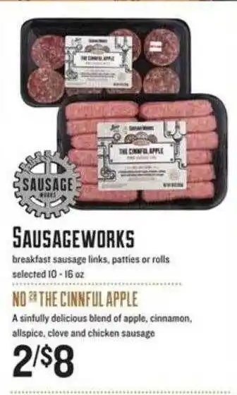 Lowes Foods Sausageworkds breakfast sausage links patties or rolls selected offer
