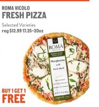 New Seasons Market Roma vicolo fresh pizza offer