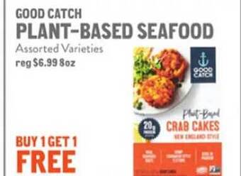 New Seasons Market Good catch plant-based seafood offer