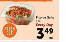Safeway Pico de gallo offer
