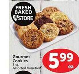Safeway Gourmet cookies offer