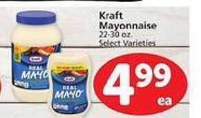 Safeway Kraft mayonnaise offer
