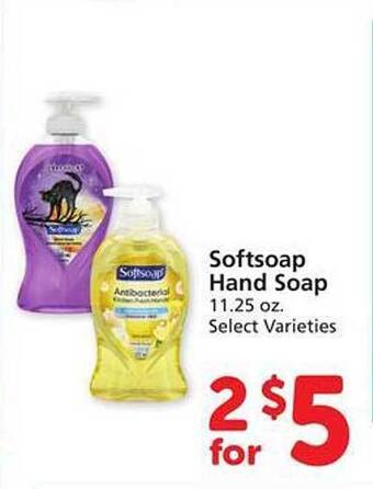 Safeway Softsoap hand soap offer