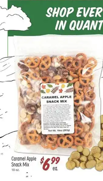 Sprouts Farmers Market Caramel appel snack mix offer