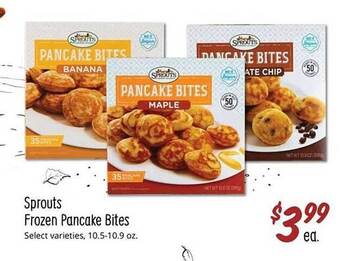Sprouts Farmers Market Sprouts frozen pancake bites offer