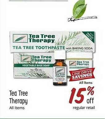 Sprouts Farmers Market Tea tree therapy offer