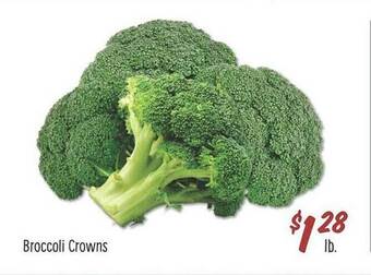 Sprouts Farmers Market Broccoli crowns offer