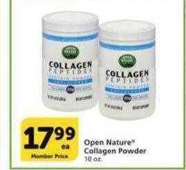 Vons Open nature collagen powder offer