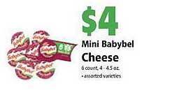 Festival Foods Mini babybel cheese offer