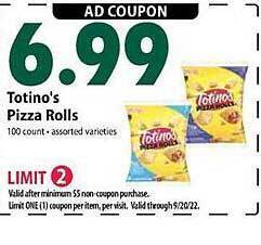 Festival Foods Totino's pizza rolls offer