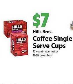 Festival Foods Hills bros. coffee single serve cups offer