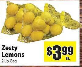 Zesty lemons