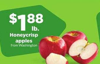 Hy-Vee Honeycrisp apples offer