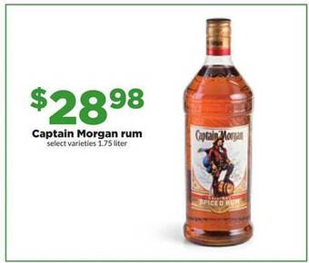 Hy-Vee Captain morgan rum offer
