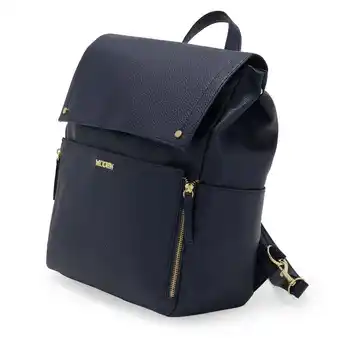 Walmart Modrn charli diaper bag in navy, convertible backpack with adjustable straps offer